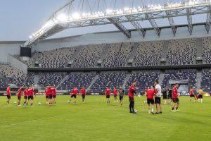 Liga e Kombeve / Kombëtarja mbërrin në Tel Aviv, stërvitet në stadiumin “Bloomfield