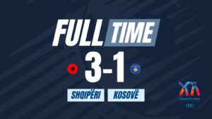 Lojërat Mesdhetare “Taranto 2026”/ Shqipëria U-21 shkëlqen, mposht Kosovën 3-1