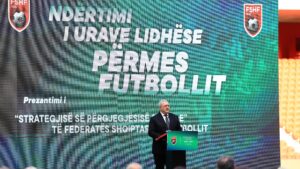 “Ndërtimi i Urave Lidhëse përmes Futbollit”, FSHF lançon strategjinë e Qëndrueshmërisë. Presidenti Duka: Futbolli ndikon në përmirësimin e jetës